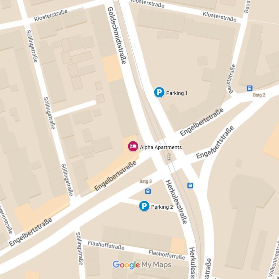 Alpha Apartments 埃森 外观 照片